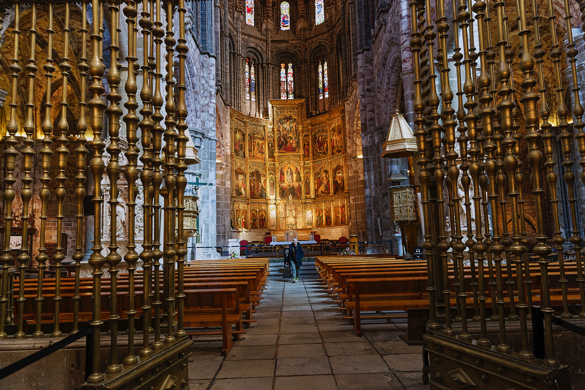 La cathédrale d'Ávila est considérée comme la première cathédrale gothique d'Espagne